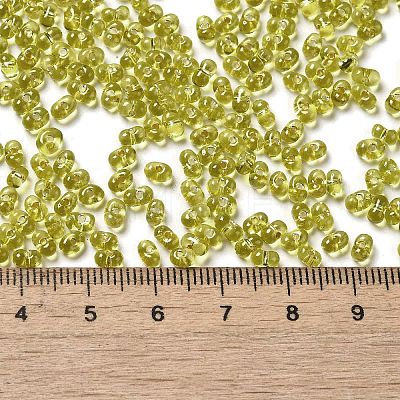 Baking Paint Glass Seed Beads SEED-K009-03B-05-1