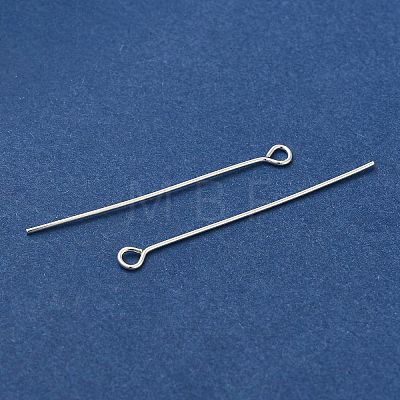 Brass Eye Pins KK-H502-02F-S-1