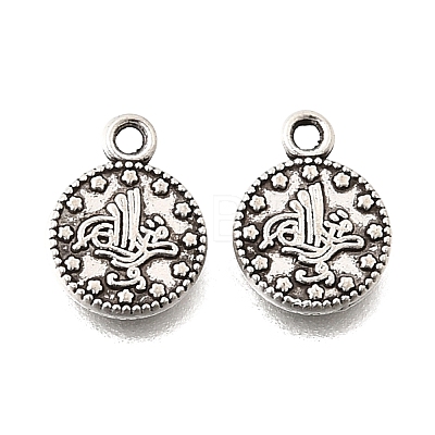 Tibetan Style Alloy Pendants FIND-D042-03AS-1