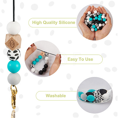 DIY Bracelet Pendant Decoration Making Kit DIY-TA0004-26-1