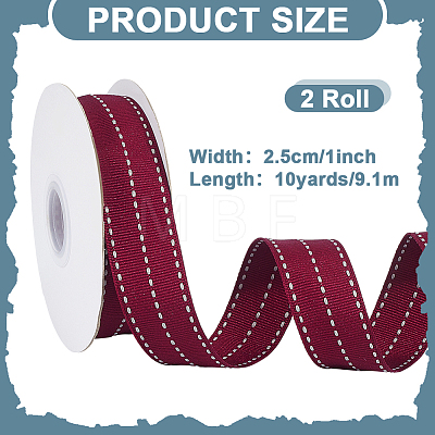 Polyester Ribbons OCOR-WH0120-44A-1