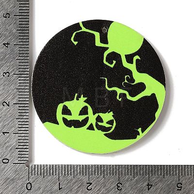 Halloween Imitation Leather Pendants FIND-K017-04C-03-1