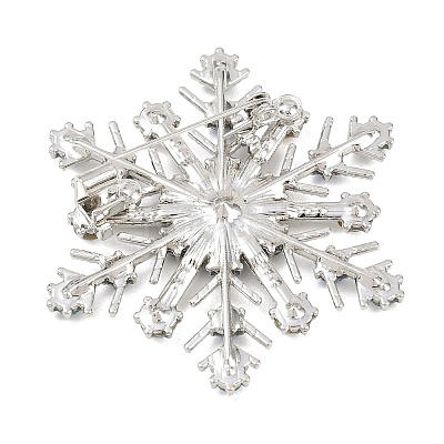 Christmas Alloy Rhinestone Lapel Pins for Backpack Clothes LS-JEWB-P055-05P-1