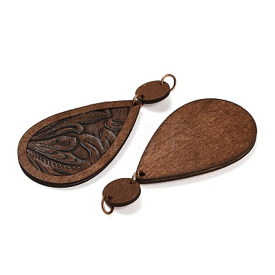 Wood & Leather Big Pendants WD-CBAE7F9-01C-1