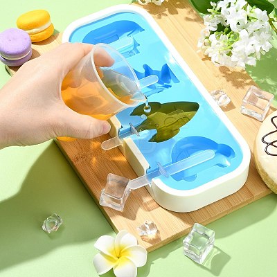 Car Rocket Ship Silicone Ice Cream Mold ST-CJ0043-080-1