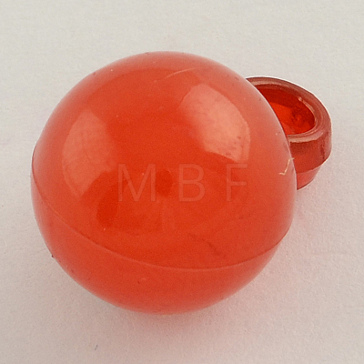 Imitation Jelly Acrylic Round Charms JACR-Q001-M01-1