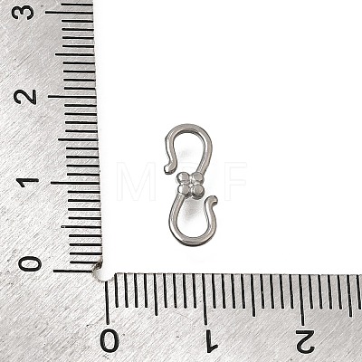 304 Stainless Steel S-Hook Clasps SA-CBACB61-08P-1