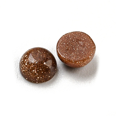 Synthetic Goldstone Cabochons G-H309-03-09-1
