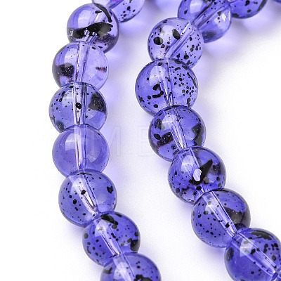 Glass Beads Strands GLAA-C017-10mm-M-1
