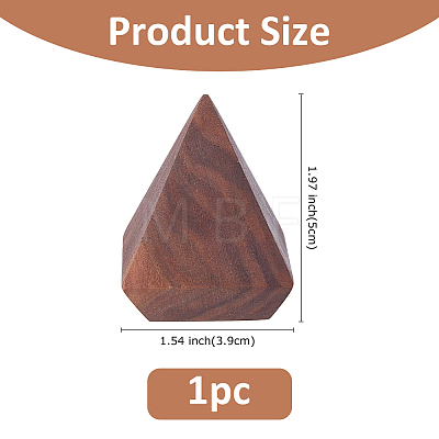 Walnut Wooden Ring Storage Rack Display Stands ODIS-WH0099-51A-1