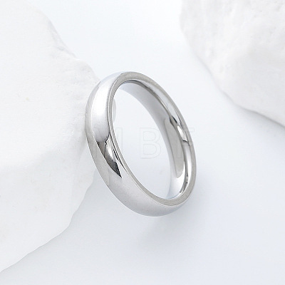 Minimalist 304 Stainless Steel Finger Rings SH3067-4-1