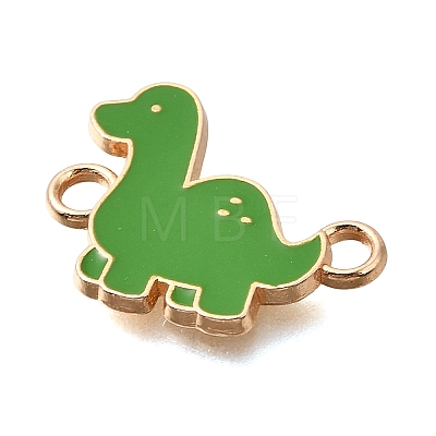 Alloy Enamel Connector Charms FIND-E049-05B-G-1