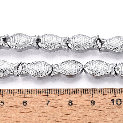 Electroplate Glass Beads Strands EGLA-T025-03I-1