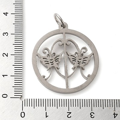 Non-Tarnish 304 Stainless Steel Pendants STAS-C086-05J-P-1