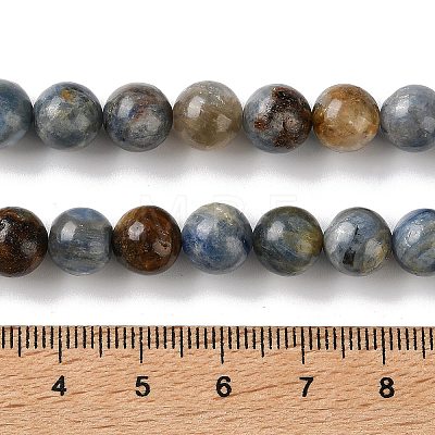Natural Kyanite Beads Strands G-H361-A01-8mm-1