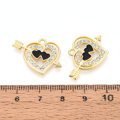 Alloy Rhinestone Pendants FIND-N012-02KCG-1