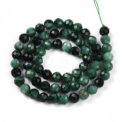 Natural Fuchsite Beads Strands G-T140-20A-1