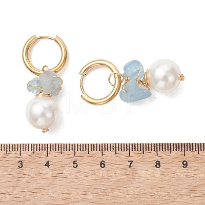 3 Pairs Round 202 Stainless Steel Hoop Earrings EJEW-JE06974-03-1