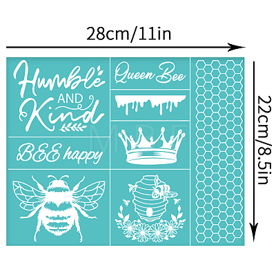 Self-Adhesive Silk Screen Printing Stencil DIY-WH0338-236-1