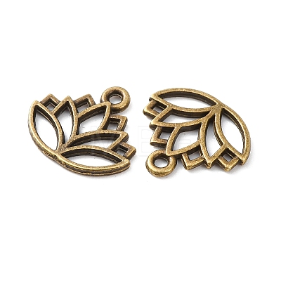 Tibetan Style Alloy Charms TIBE-Q075-50AB-LF-1