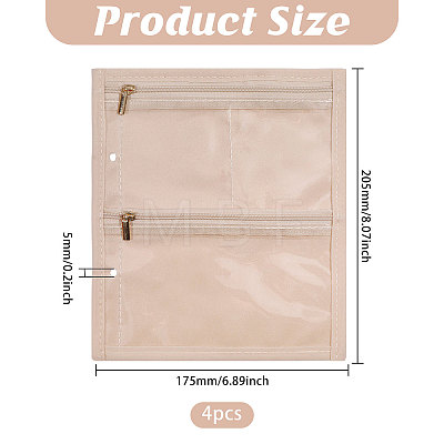 Nylon Travel Jewelry Bag AJEW-WH0596-904-1