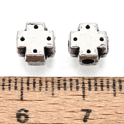 Tibetan Style Alloy Beads PALLOY-T093-35AS-1