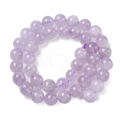 Natural Lavender Amethyst Beads Strands LS-G-F306-11-10mm-01-1