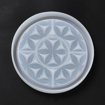 DIY Life of Flower Textured Cup Mat Silicone Molds SIMO-H009-05A-1