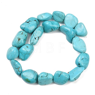 Natural Magnesite Beads Strands G-K244-05B-1