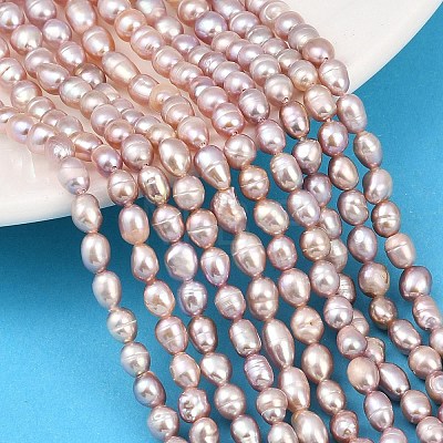 Natural Cultured Freshwater Pearl Beads Strands PEAR-F020-26C-1