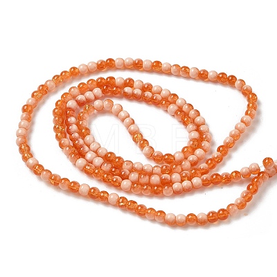 Crackle Glass Beads X1-GLAA-U001-4mm-10-1