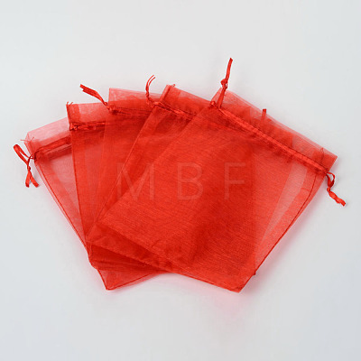 Organza Gift Bags with Drawstring OP-R016-13x18cm-01-1