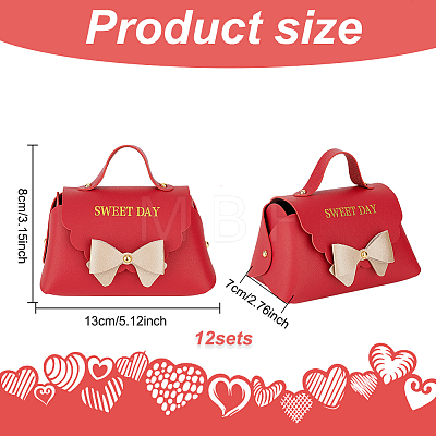 Foldable PU Leather Candy Gift Bags ABAG-WH0032-61A-1