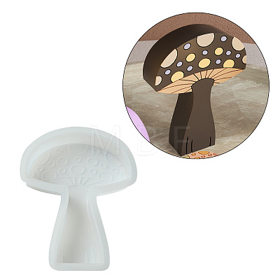 Mushroom Shape Candle Holder Silicone Molds SIL-Z019-03C-1