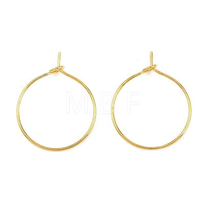 Brass Wine Glass Charm Rings EC067-1G-1