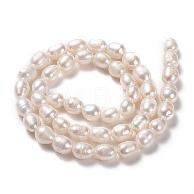 Natural Cultured Freshwater Pearl Beads Strands PEAR-L033-74-1