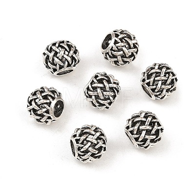 Alloy European Beads PALLOY-S079-011AS-1