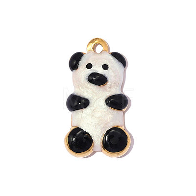 304 Stainless Steel Enamel Pendants STAS-OY014G-21G-01-1