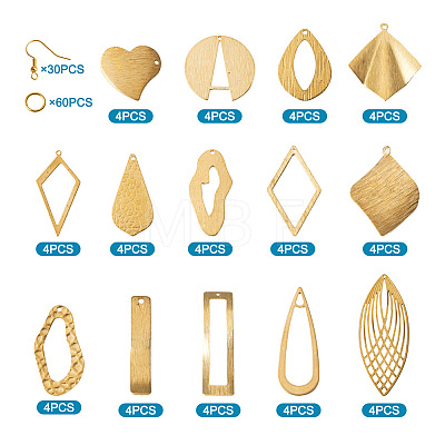 DIY Geometry Earring Making Kit DIY-TA0004-67-1