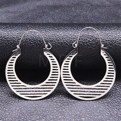 304 Stainless Steel Pendants Earrings EJEW-B042-10P-1