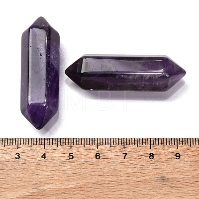 Natural Amethyst Double Terminated Points G-C153-01F-1