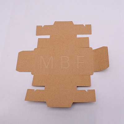 Kraft Paper Cardboard Jewelry Boxes CON-WH0039-16B-1