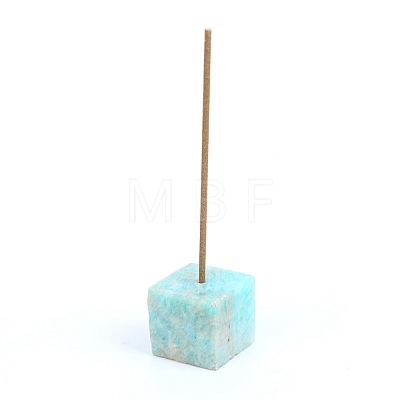 Natural Amazonite Incense Burners Holder PW-WG6B9B9-06-1