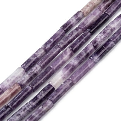 Natural Lilac Jade Beads Strands G-F247-45-1