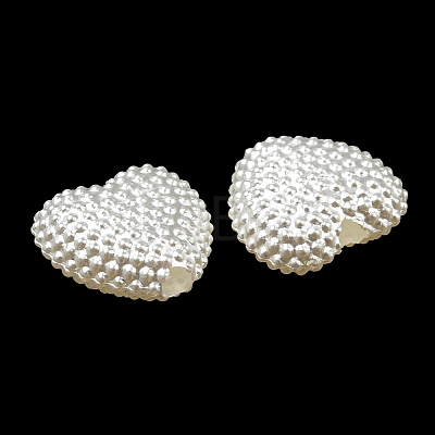 ABS Imitation Pearl Beads X-OACR-K001-35-1