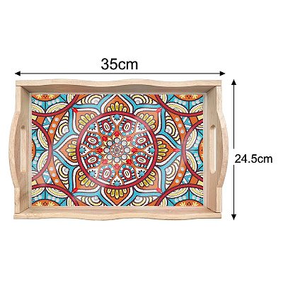 DIY Diamond Painting Dish Plate Decoration Kits PW-WG56284-01-1