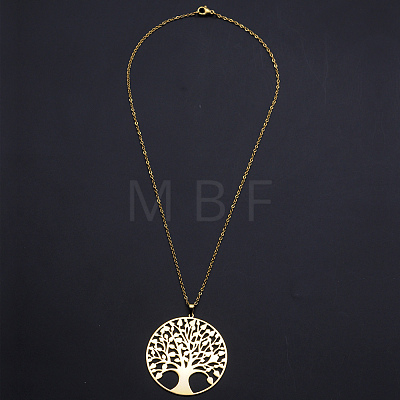 201 Stainless Steel Pendants Necklaces NJEW-S105-JN701-45-2-1