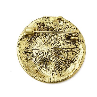 Retro Antique Golden Animal Alloy Brooches for Backpack Clothes JEWB-S040-02B-AG-1