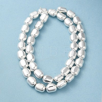 Electroplated Synthetic Non-magnetic Hematite Beads Strands G-Q1009-J02-01S-1