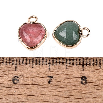 Natural & Synthetic Mixed Stone Pendants G-N371-18A-G-1
